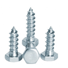 factory direct sale good price  hex Zinc Plated DIN571 furniture connecting screw Hex Lag Screw